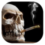 icon Smoking skull