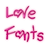 icon Love Fonts 1.23
