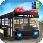 icon Police Bus Cop Transport