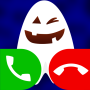 icon Fake Call With Cute Ghost Game
