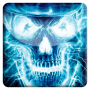 icon Neon Skull FBI Live Wallpaper for LG U