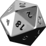 icon D20 DnD Dice Roller for Aermoo M1