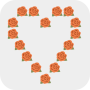 icon Heart Art - Emoji Keyboard for Samsung Galaxy Tab A 10.1 (2016) with S Pen Wi-Fi