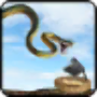 icon Flying Snake Deadly Slithering