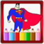 icon SuperHero Coloring Book