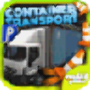icon Container Transport By Truck