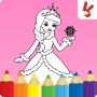 icon Princess Coloring Book