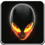 icon Alien Skull Fire LWallpaper for Samsung Galaxy Ace Duos I589