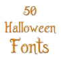 icon Halloween Fonts Message Maker