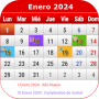 icon Mexico Calendario 2024