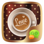 icon (FREE)GO SMS LOVE COFFEE THEME for Samsung Galaxy Note 10.1 N8000
