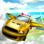 icon Flying Police Car Simulator 3D
