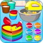 icon Cooking Colorful Cake