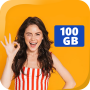 icon Daily Internet Data GB MB app for Samsung Galaxy Tab 2 10.1 P5100