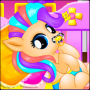 icon Newborn Baby Pony Princess