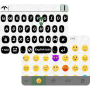 icon Panda Emoji iKeyboard Theme for Samsung Galaxy Tab 10.1 P7510