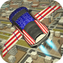 icon Free Flying Racing Car Driving
