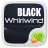 icon Black whirlwind GO SMS Theme v1.0