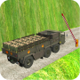 icon Army Cargo Delivery Truck