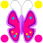 icon Butterfly flowers 4 DoodleText! 1.2