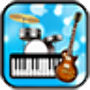 icon Band Game: Piano, Guitar, Drum for sharp Aquos Sense Lite