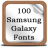 icon 100 SamsungGalaxy Fonts 0.3