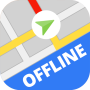 icon Offline Maps & Navigation for Samsung Galaxy J3 Pro