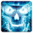 icon Neon Skull FBI HD Live Wallpaper 1.3