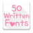 icon Written Fonts 50 4.0.1