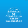 icon Urine Albumin to Creatinine Ratio