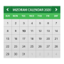 icon Mizoram Calendar 2020