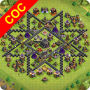 icon Maps of Clash Of Clans for sharp Aquos S3 mini