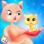 icon My Newborn Baby Kitten Games for Samsung Droid Charge I510
