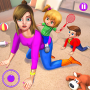 icon Virtual Mother New Baby Twins Family Simulator