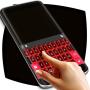 icon Neon Red keyboard theme