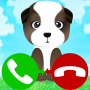 icon Fake Call Puppy Game