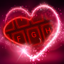 icon Red Neon Heart New
