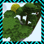 icon SkyBlock Planet. Map for MCPE