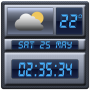 icon Digital Clock Weather Widget