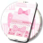 icon Pink Bow Keyboard 1.279.13.97