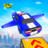 icon Flying Police Car Stunt Game 4.5
