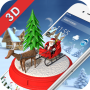 icon Merry Christmas 3D Theme for blackberry DTEK50