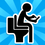 icon Toilet Time: Fun Mini Games for Huawei P20