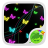 icon Neon Butterflies Keyboard 1.191.1.103