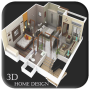icon 3D Home Design for Huawei Nova