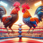 icon Farm Rooster Fighting Chicks 2 for Huawei P8 Lite (2017)