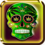 icon Skull Weed Live Wallpaper