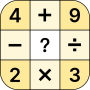 icon Crossmath - Math Puzzle Games for nubia Prague S