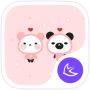 icon Cute Panda Baby theme & HD wallpapers
