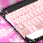 icon Lipstick Pink Keyboard Theme 1.224.1.83